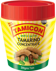 Tamicon Tamarind Concentrate bottle pour shows tangy versatility for curries and sauces.