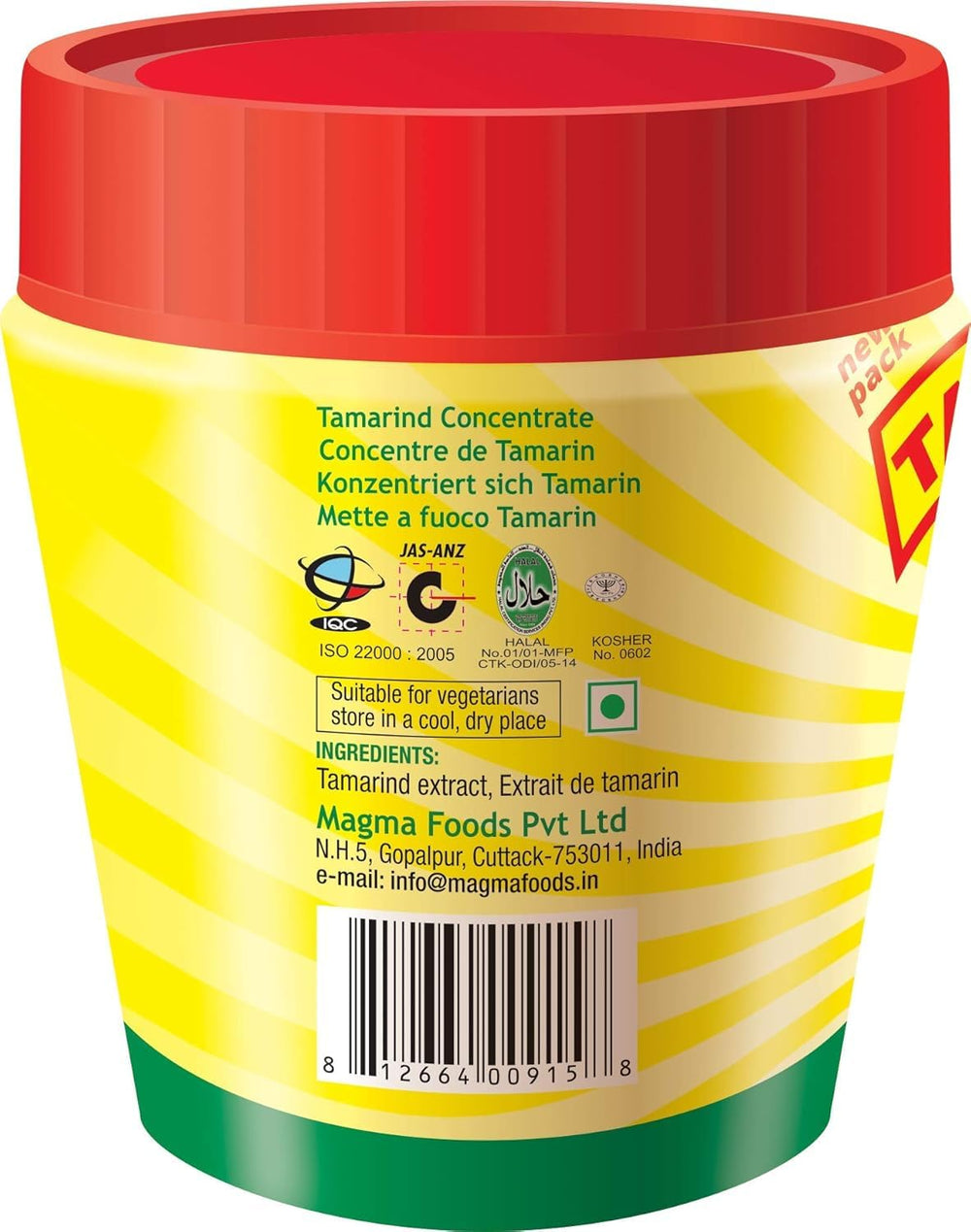 Tamicon Tamarind Concentrate Thai sauce use for vibrant marinades.