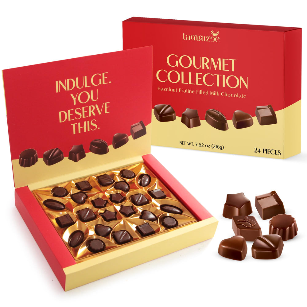 Tammzee Easter chocolate gift basket 24 pieces for sharing at celebrations.