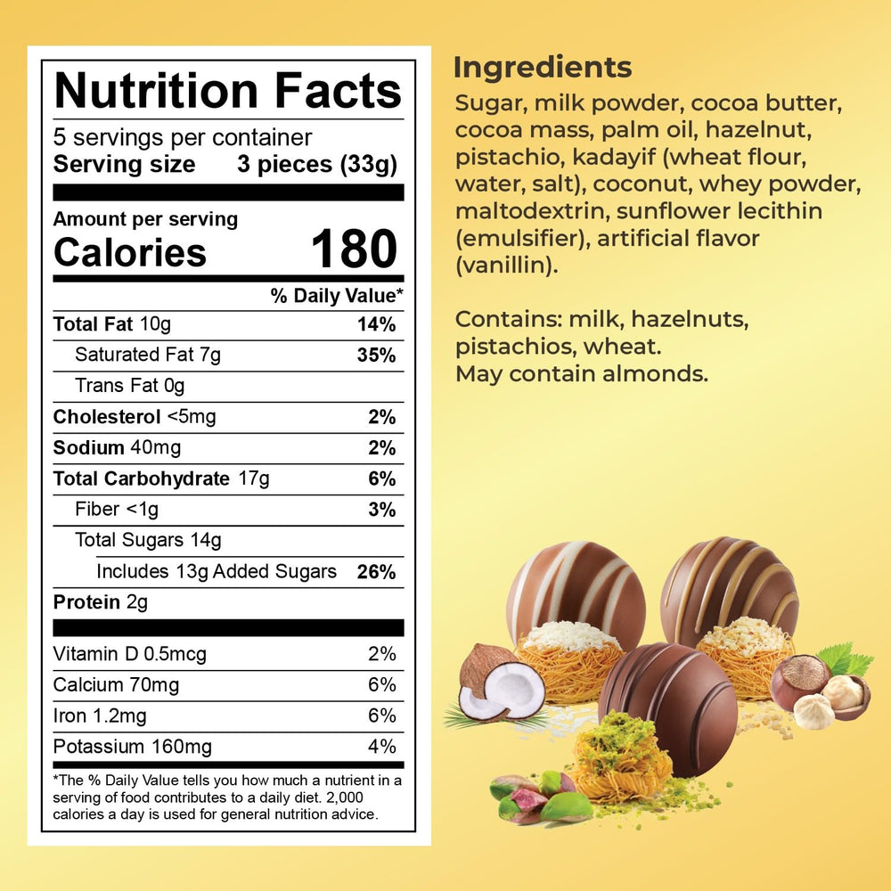TAMMZEE Easter Truffles box-open reveals 15-piece assortment