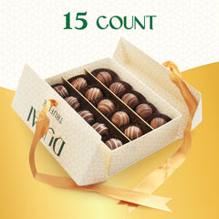 TAMMZEE Pistachio truffle inside premium milk chocolate