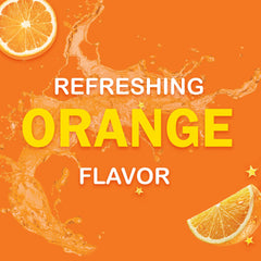 Tang orange drink mix vitamin C icon highlights daily value