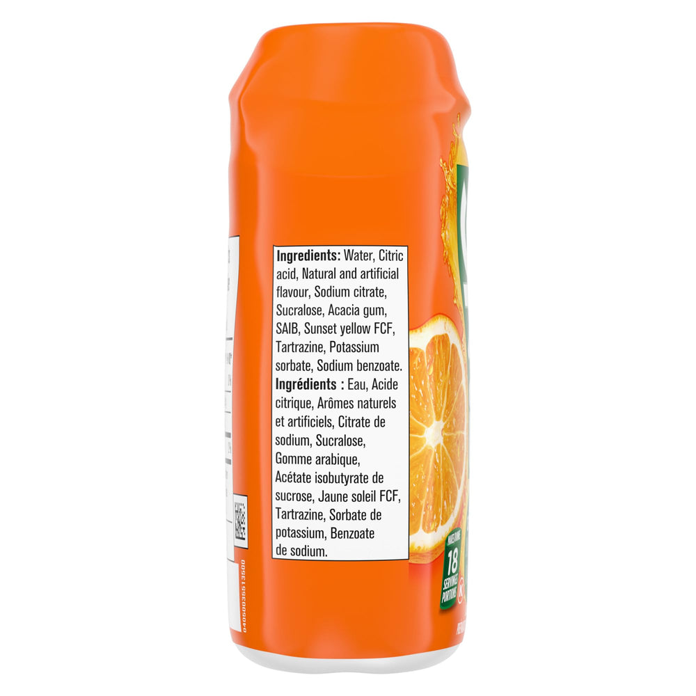 Tang orange liquid drink ready-to-use pack ideal for lunches or travel