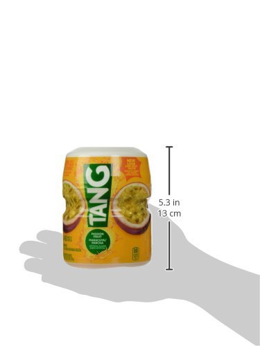 Tang measuring scoop with powder enables consistent flavor with measured dilutions