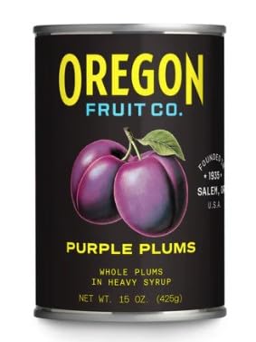 TAOindustry purple plums in syrup ideal for chutney and desserts