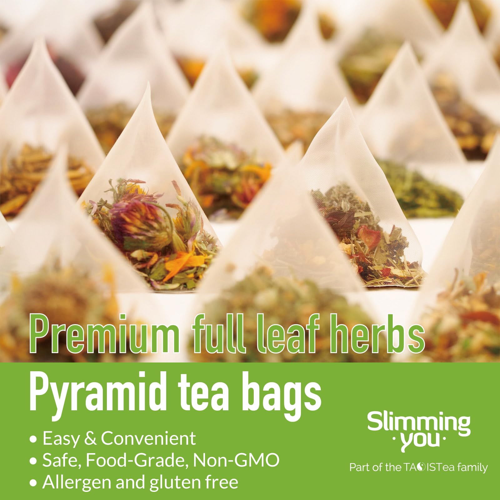 TAOISTEA Lung Detox Tea box displayed for convenient caffeine-free option