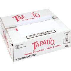 Tapatio packets added to eggs and breakfast items for a zesty upgrade.