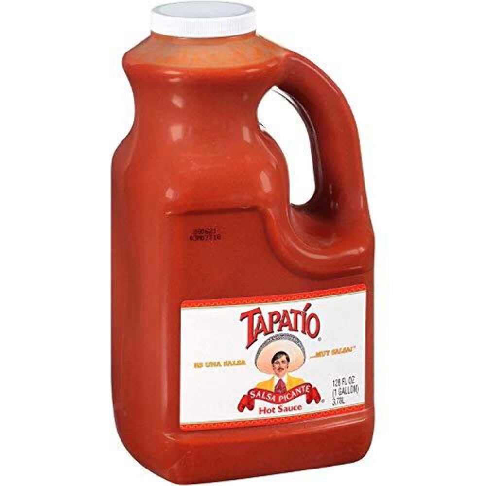Tapatio Salsa Picante hot sauce 1-gallon jug for bold flavor in family meals