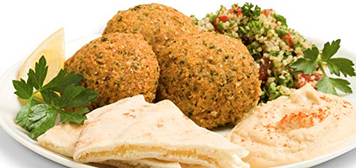 Tarazi Falafel Mix chickpea-fava blend delivers balanced flavor.
