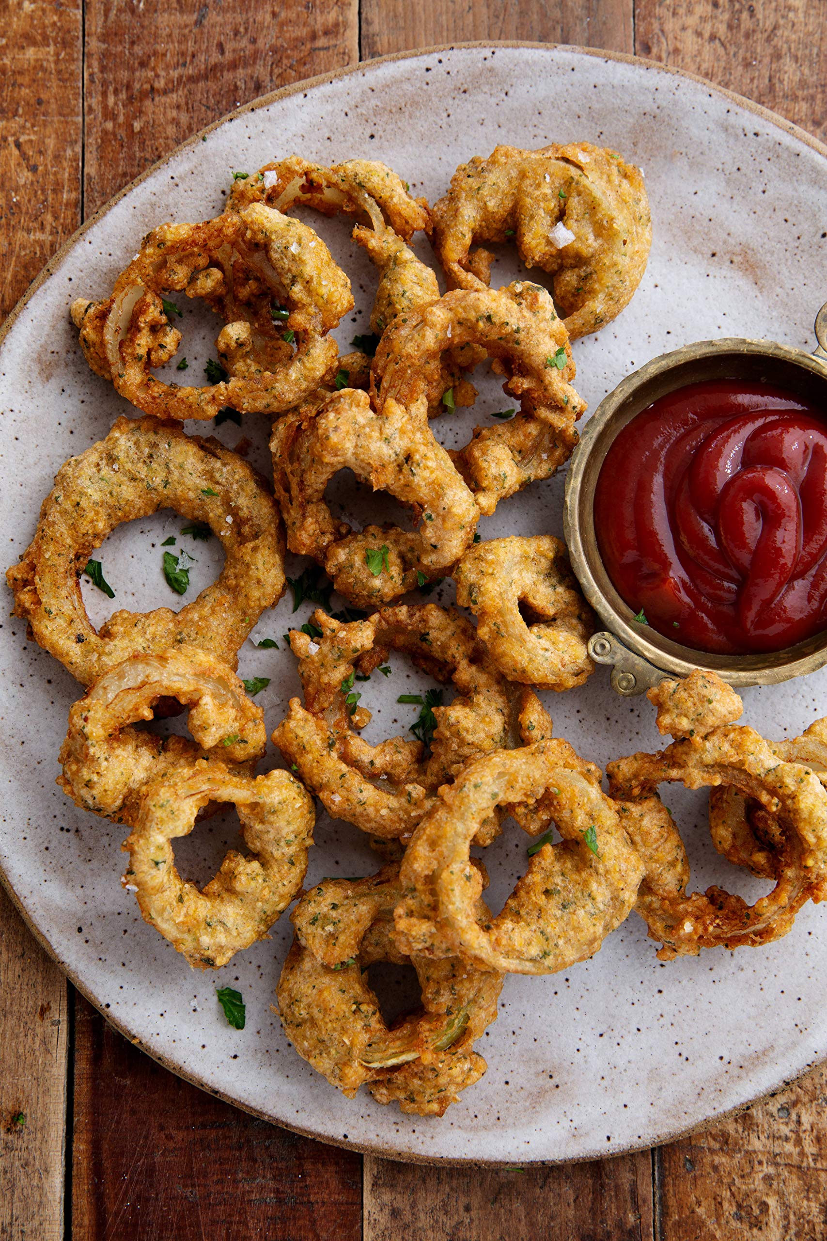 Tarazi Falafel Mix can be baked for a lighter, crisp bite.