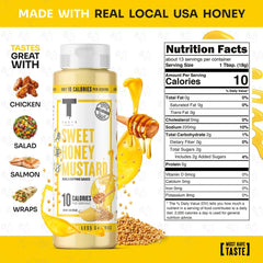Taste Flavor Co. Sweet Honey Mustard dipping dish for keto-friendly dips