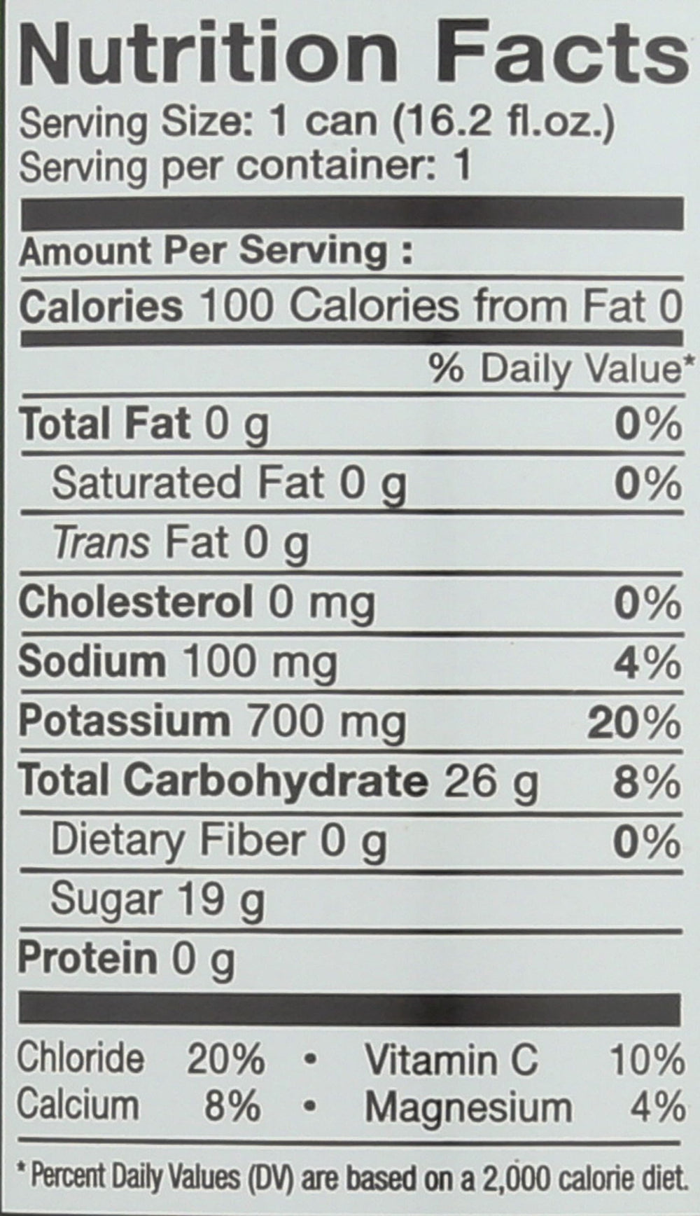 Taste Nirvana real coconut water can side panel hints at premium quality.