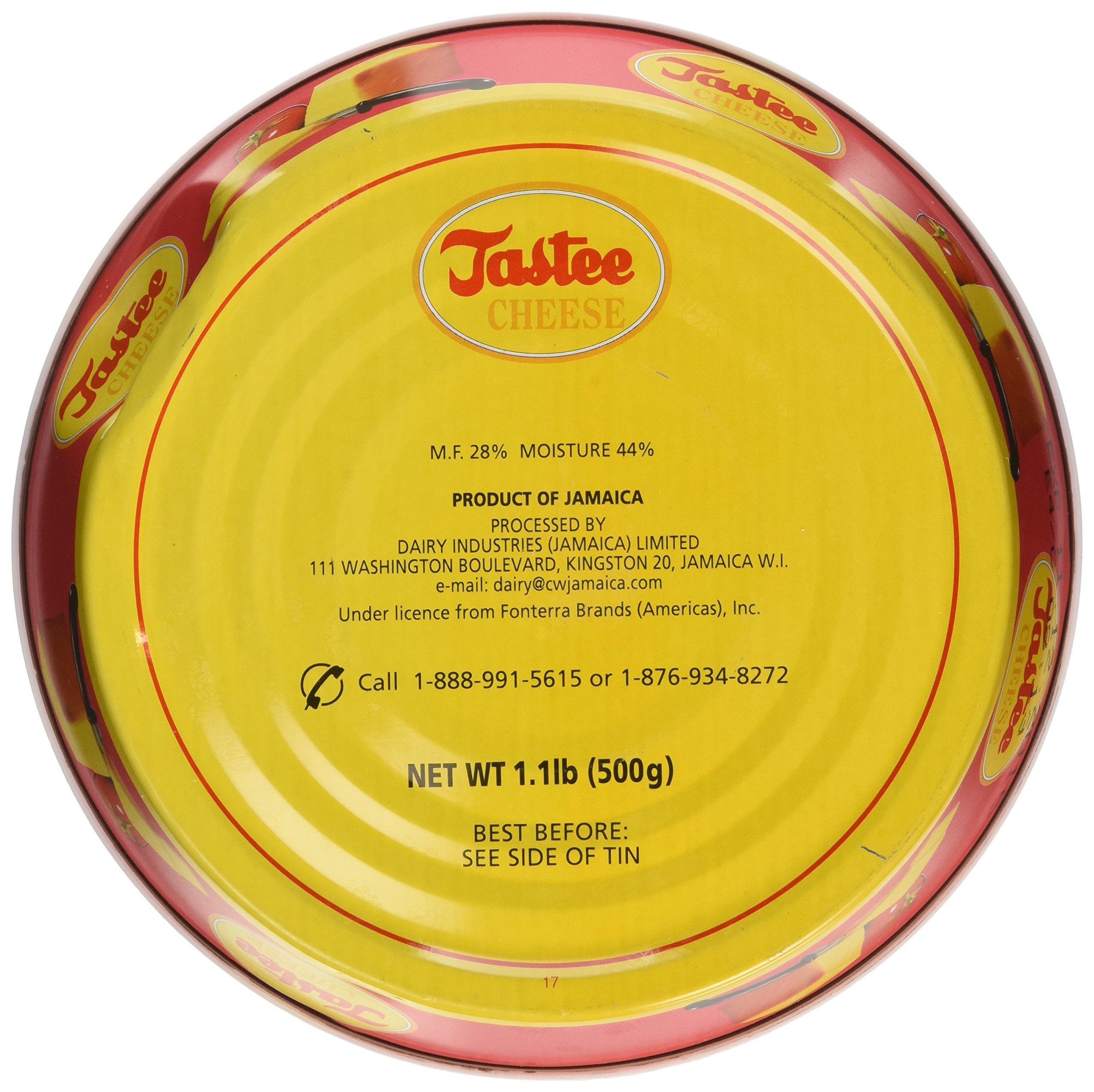 Tastee Jamaican Cheese melt image showing creamy texture for melts.