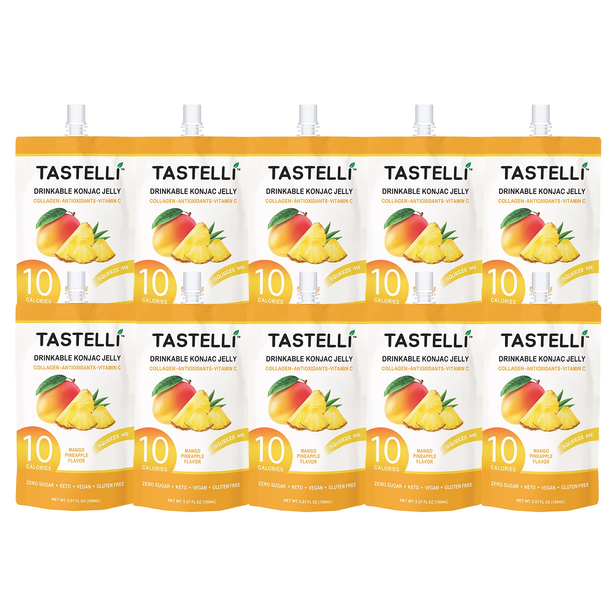Tastelli travel-friendly snack pouch for busy days.