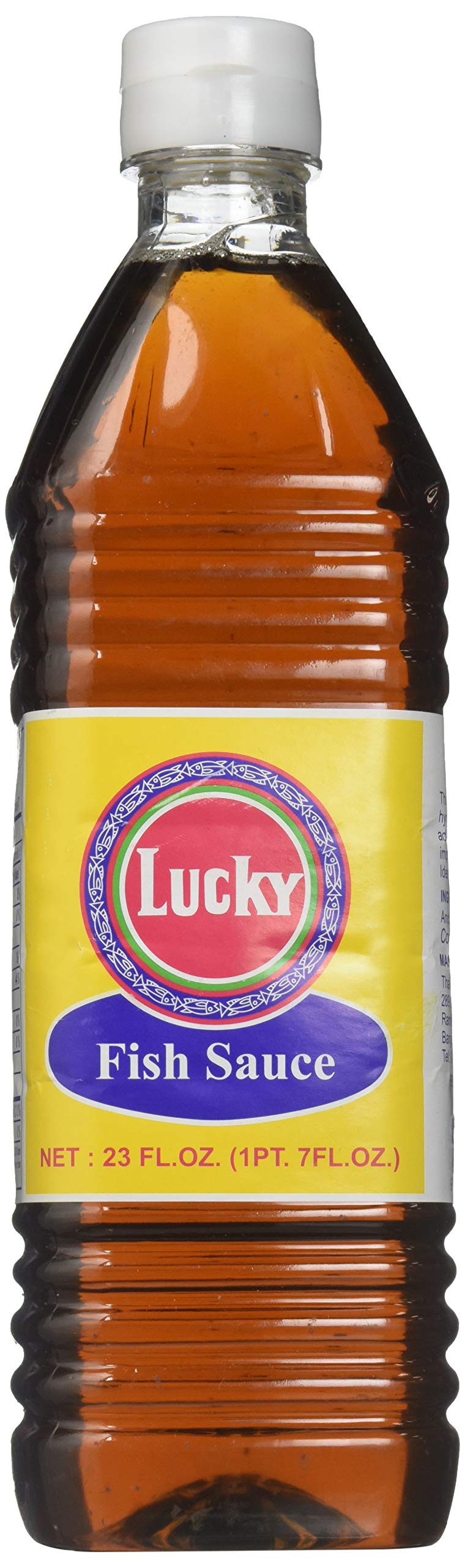 TastePadThai Lucky Brand Thai Fish Sauce 23oz bottle for authentic umami flavor