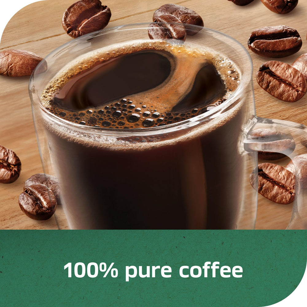 Taster's Choice Decaf House Blend brew setup highlights easy prep
