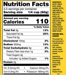 Tasty Bite Butter Chicken simmer sauce pouch — serves 3–4 with authentic vegetarian Indian flavor