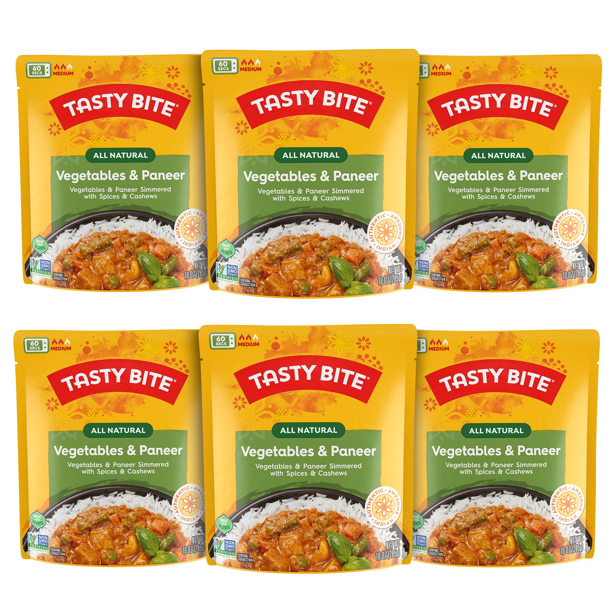 Tasty Bite indian-vegetables-paneer-microwave-ready is a quick, flavorful ready-to-eat meal