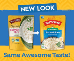 TASTY BITE Organic Basmati Rice sourced from sustainable farms