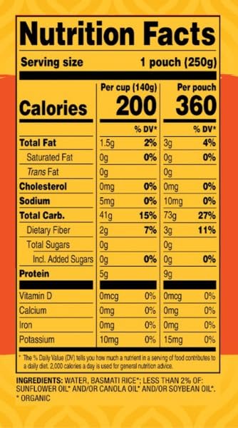 Tasty Bite Ready-to-Heat Brown Rice serves in 90 seconds for a fast meal