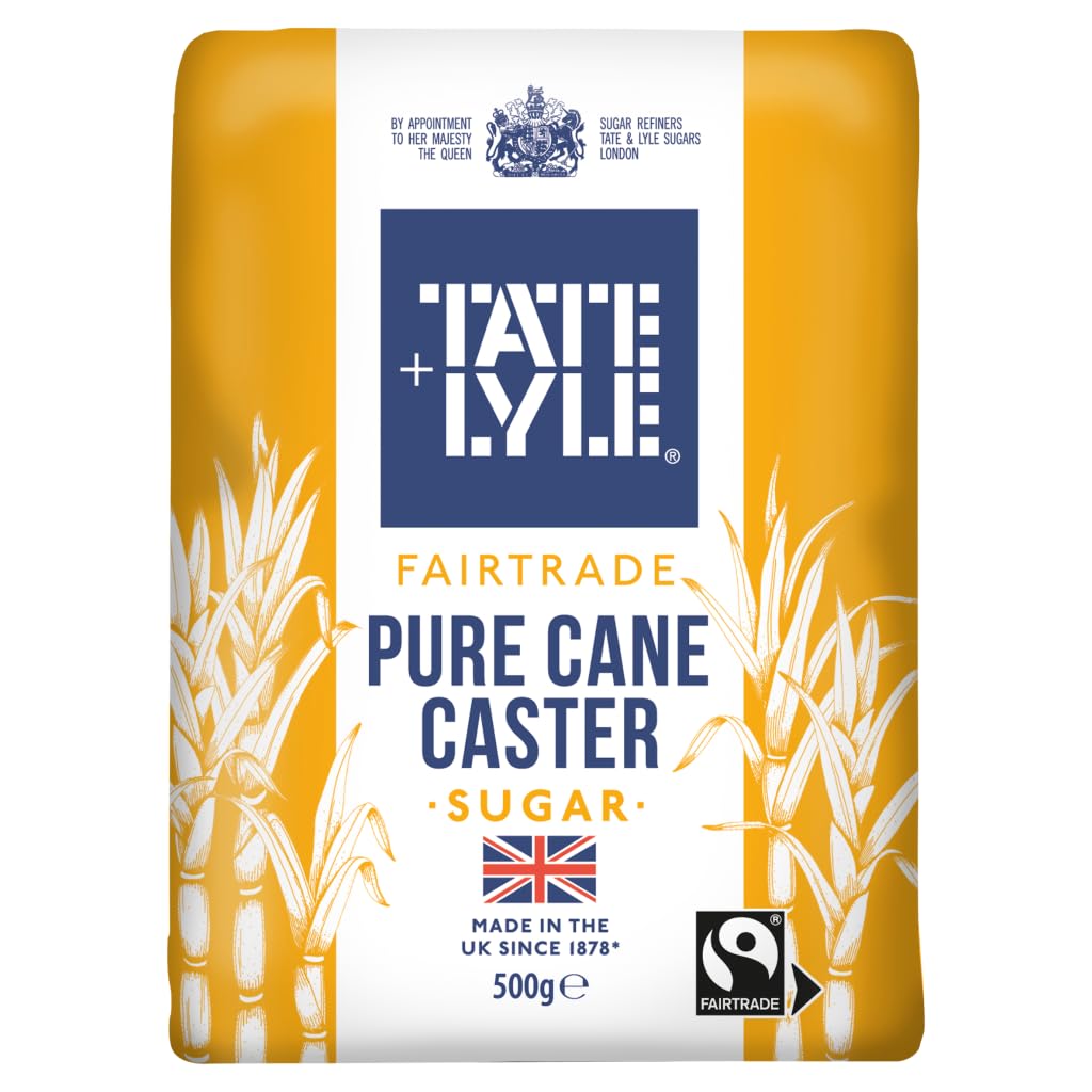 Tate & Lyle Sugar Caster in a shaker for precise, even sprinkling on desserts