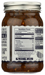 Tatemada Salsa Molcajete close-up jar label highlighting quality ingredients and authentic flavor.