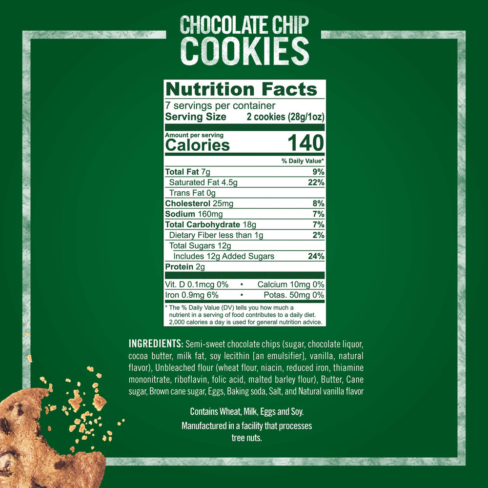 Tate's Bake Shop cookies crumbled into desserts for texture