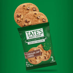 Tate's Bake Shop two-box display with kosher-certified cookies