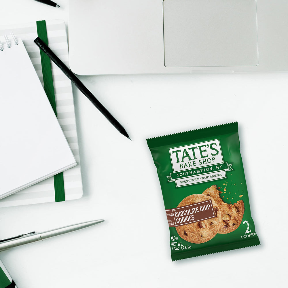 Tate's Bake Shop chocolate chip cookies; movie night crisp bites