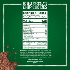 Close-up of Tate's Bake Shop cookies showing rich chocolate chips
