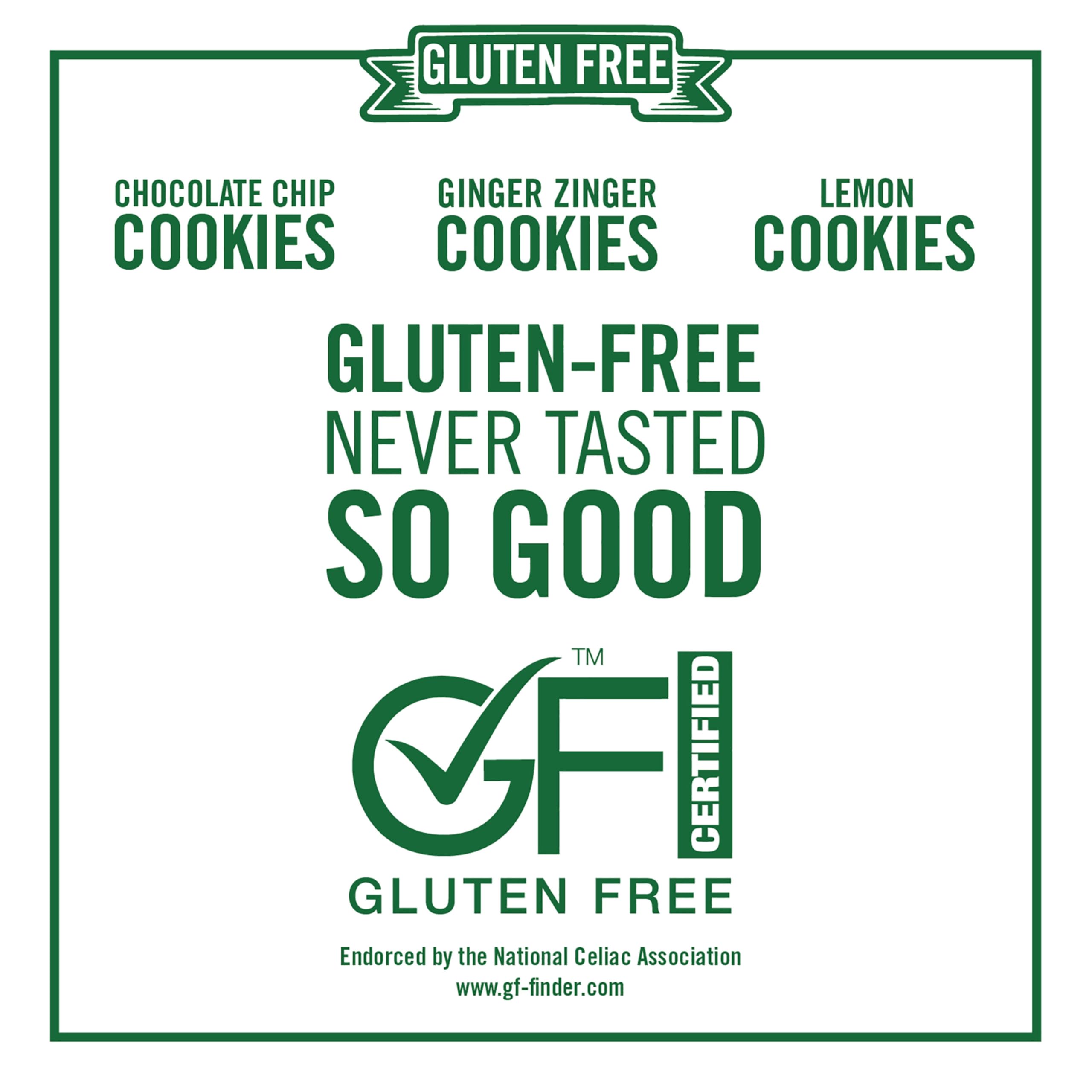 Crispy, wafer-thin Tate's gluten-free cookies showing crisp texture.