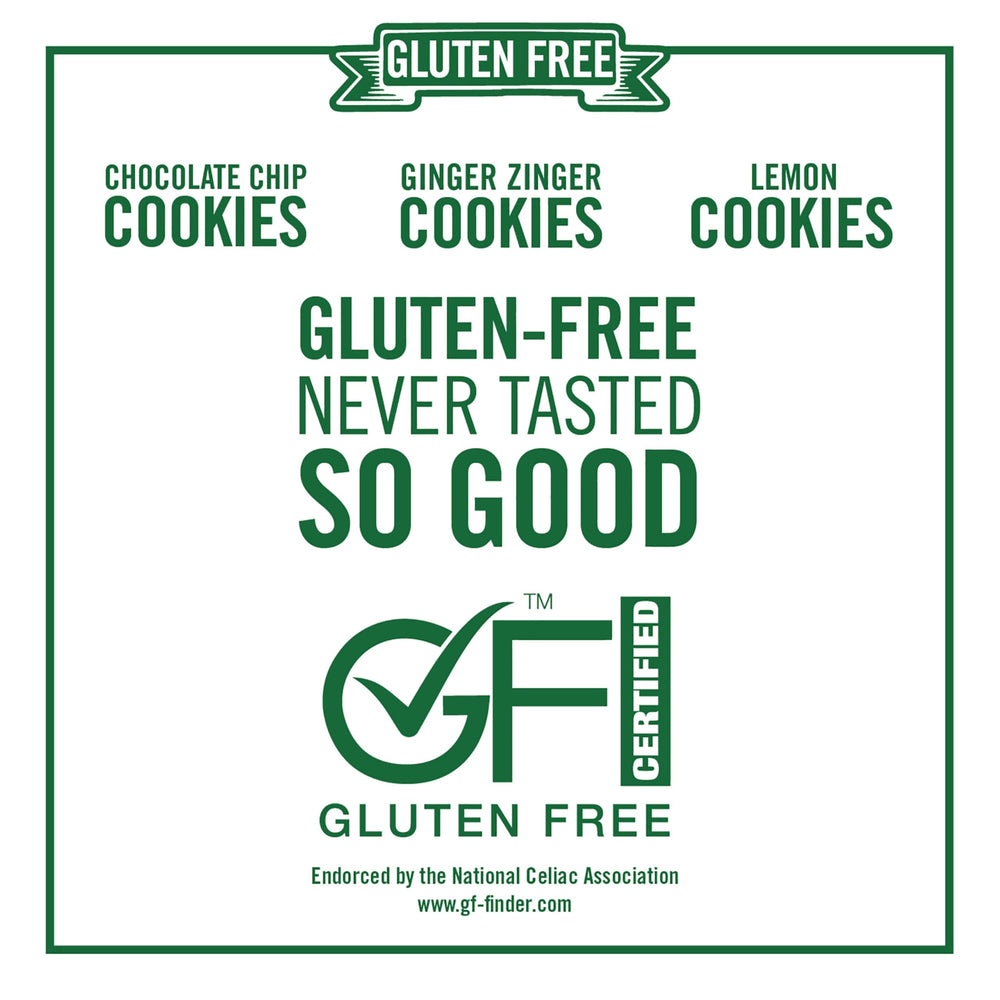 Crispy, wafer-thin Tate's gluten-free cookies showing crisp texture.