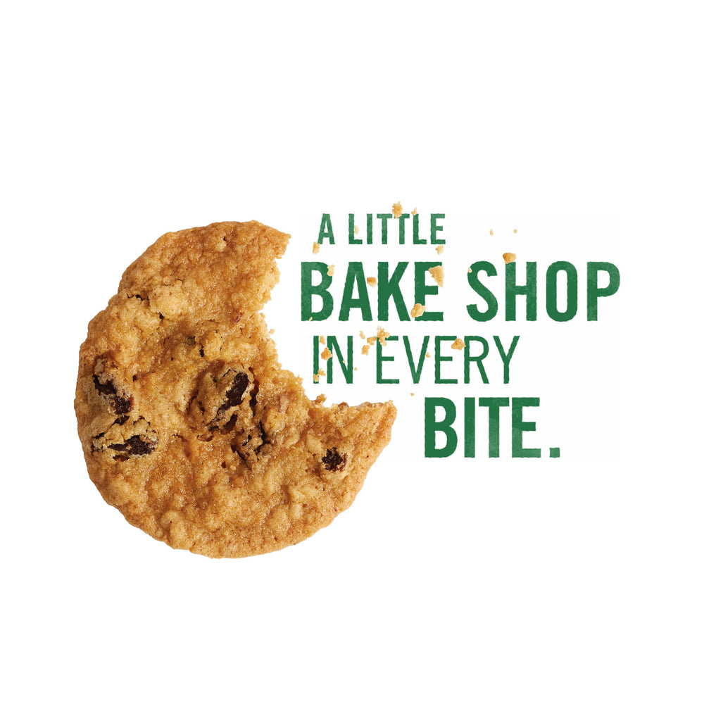 Cookies from Tate's gluten free oatmeal raisin pair nicely with coffee