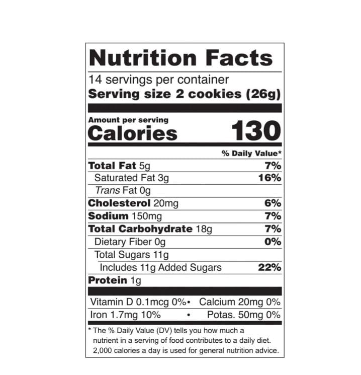 Tate's gingersnaps pack inside, crispy texture perfect with cocoa or tea