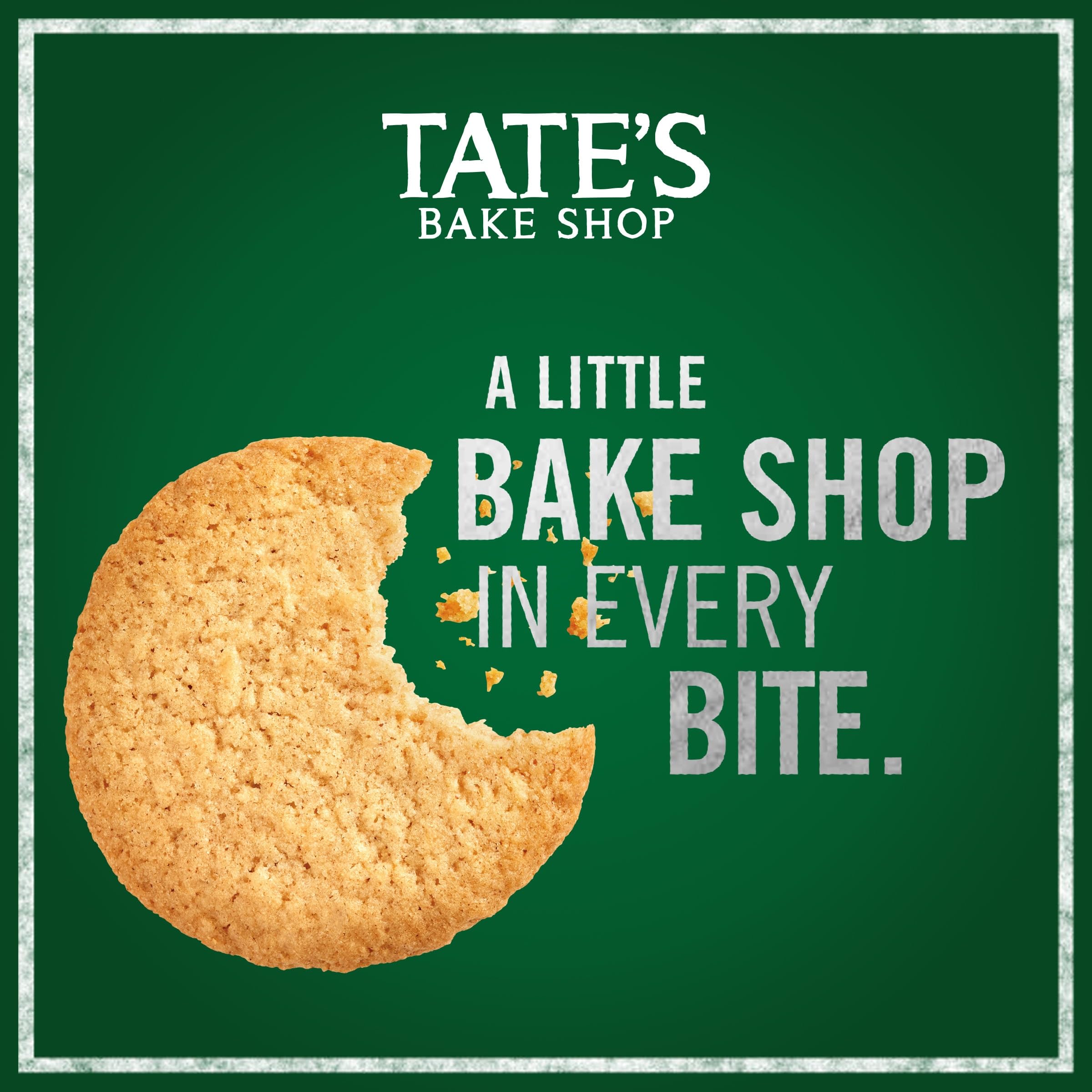 Tate's Snickerdoodle texture close-up with crisp edges and soft center