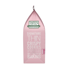 Tate's White Chocolate Raspberry Cookies appear in a gift-ready box.