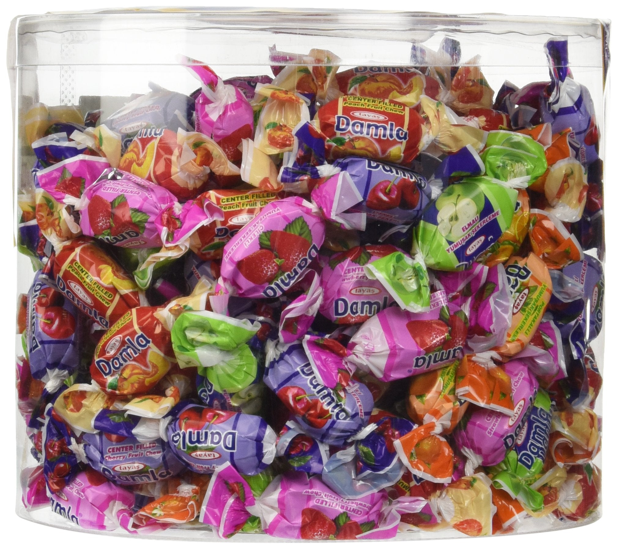 Tayas Damla Colombina fancy filled candies — 800g assortment for sharing and gifting.