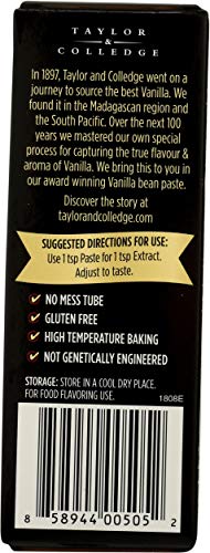 Taylor & Colledge vanilla paste for batter mixing, adds real vanilla flavor without extra liquid.