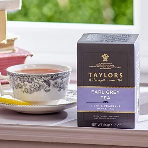 Taylors of Harrogate Earl Grey delivers bergamot aroma for a balanced cup
