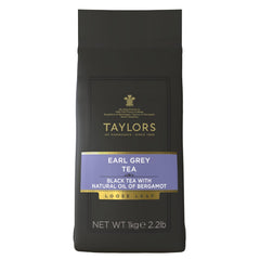 Close-up of Taylors of Harrogate Earl Grey blend showing bergamot aroma.
