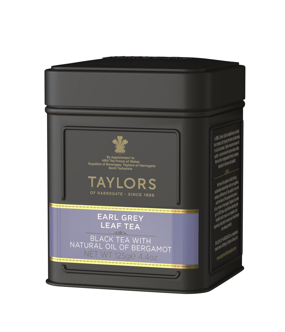 Bergamot oil aroma enhances the cup, offering a bright citrus note for refined afternoon tea.