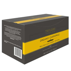 Hot or iced, Taylors chamomile creates a relaxing moment with honeyed notes.