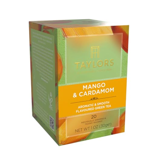 Taylors of Harrogate tea bags keep freshness and convenience on the go.