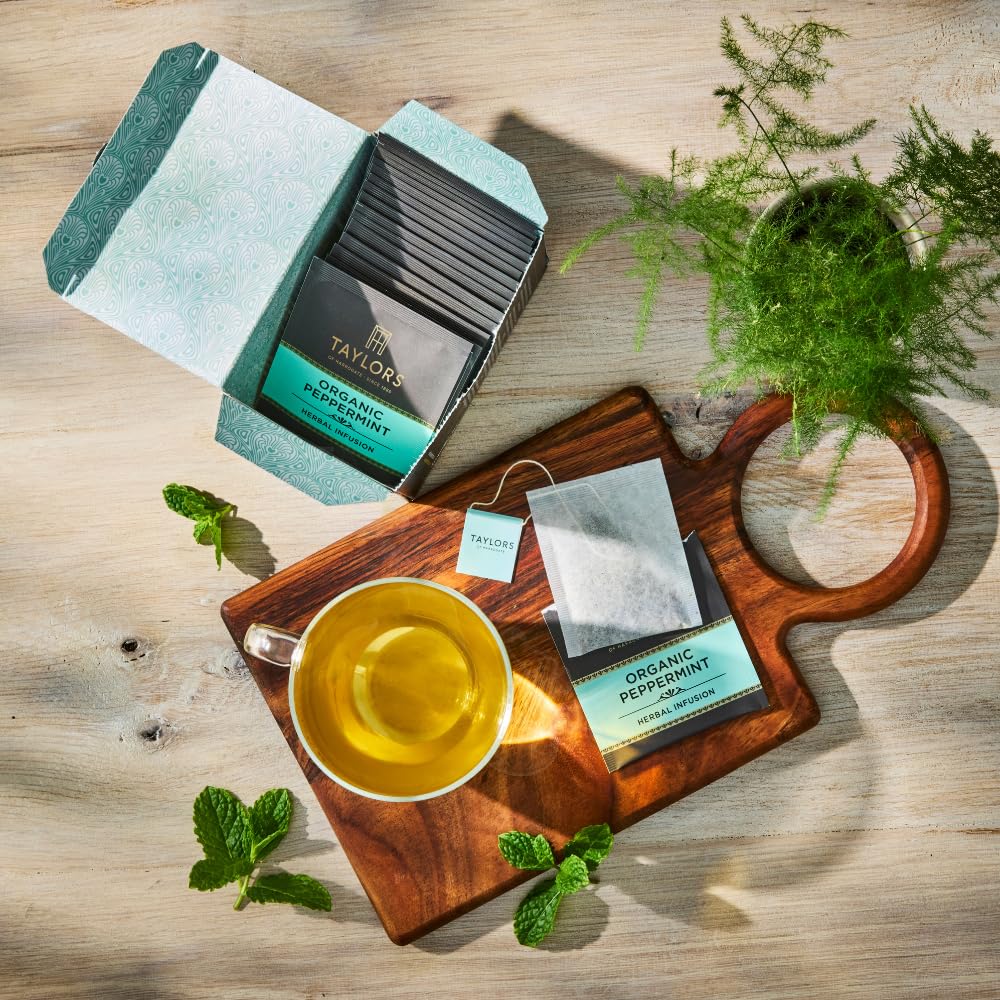 Taylors of Harrogate brand label and certifications for sustainable sourcing