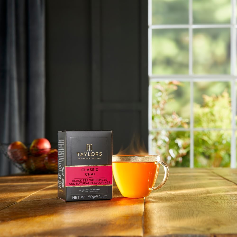 Taylors of Harrogate carbon-neutral certified commitment supports responsible tea.