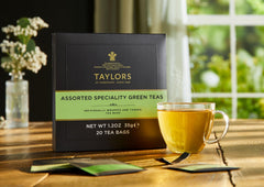 Taylors of Harrogate Jasmine Green Tea aroma for a calming moment