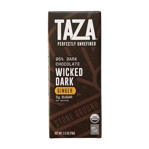 Taza Amaze Bar 95% unwrap, showcasing pure, intense chocolate experience.