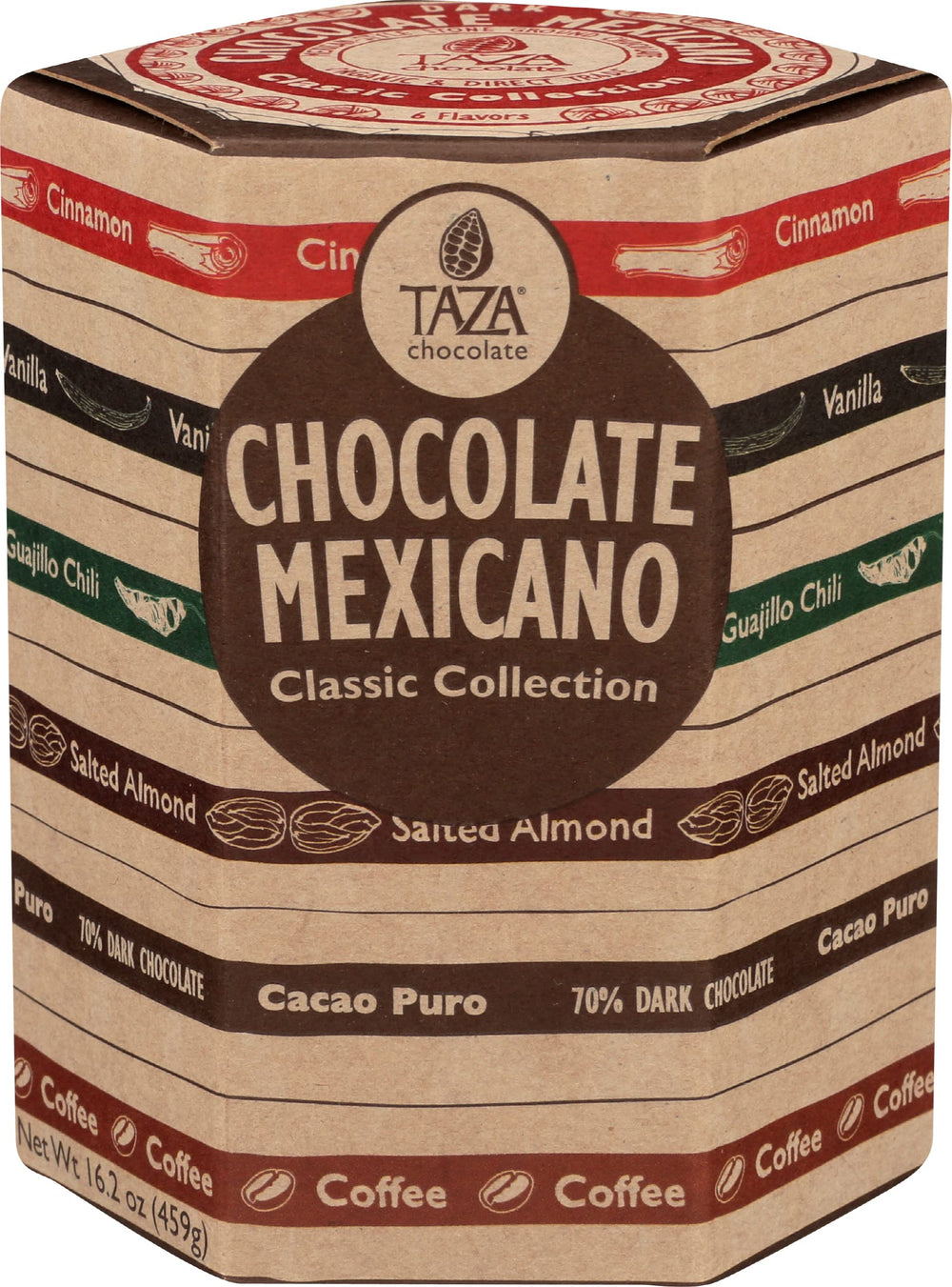 Taza Mexicano Coffee disc for bold morning chocolate moment