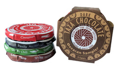Taza Chocolate Mexicano disc guajillo chili, bold spice for icy hot chocolate.