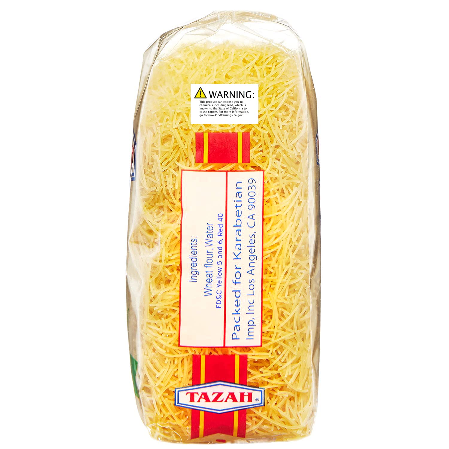 TAZAH Vermicelli made from 100% wheat flour with no artificial additives